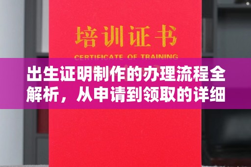 元氏出生证明制作的办理流程全解析，从申请到领取的详细指南